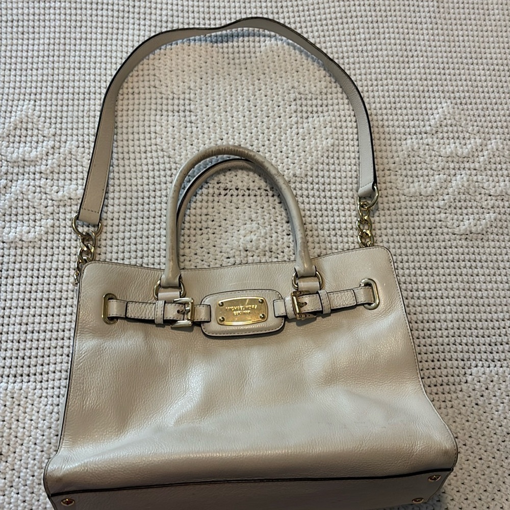MICHAEL MICHAEL KORS Hamilton Large EW Leather Tote